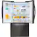 Alt View 13. LG - 27.7 Cu. Ft. French Door-in-Door Smart Wi-Fi Enabled Refrigerator - Black stainless steel.