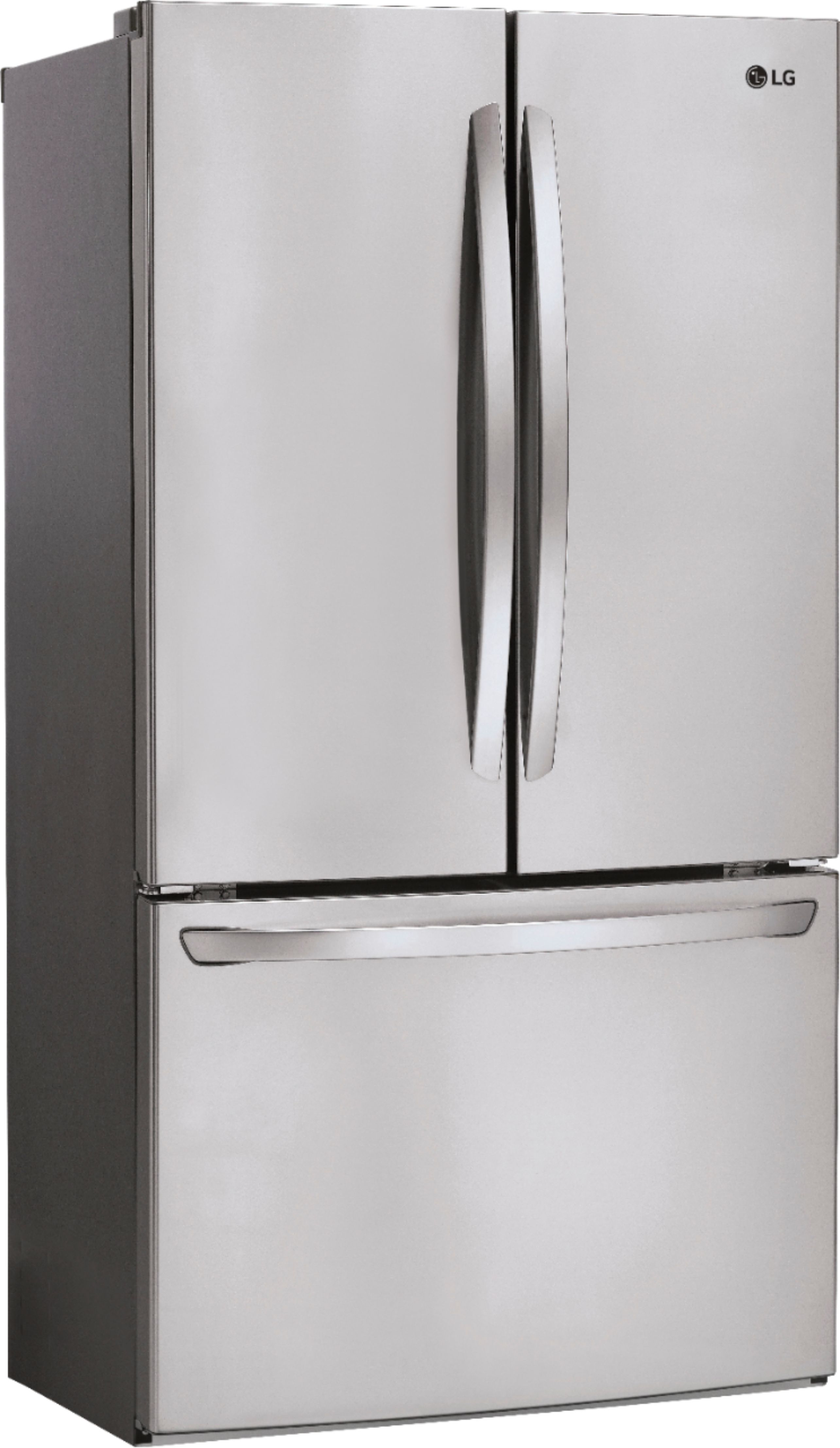 Best Buy LG Cu Ft French Door Refrigerator Stainless Steel LFCS S