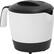 Angle. DASH - 1.1-Quart Multi Cooker - white/black.