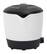 Left. DASH - 1.1-Quart Multi Cooker - white/black.