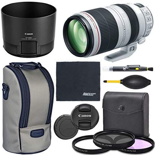Canon EF100 400mm F4.5 5.6L IS II USM Telephoto Zoom Lens for EOS