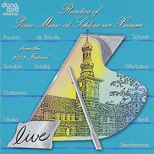 dona DIGITAL

Rarities of Piano Music at Schloss vor Xusum

Poulenc  
de Breville  
from the 2003 Festival  
Scriabin  
Sorabji  
Villa-Lobos  
Gustavino  
Glinka  
Verdi  
Stenhammar  

live