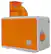 Front. SPT - Cool Mist Personal Humidifier - Orange/White.