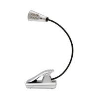 UltraBrite - 4-LED ClipAnywhere Booklight - Silver - Front_Zoom