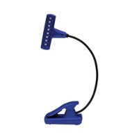 UltraBrite - 8-LED ClipAnywhere Booklight - Royal Blue - Front_Zoom
