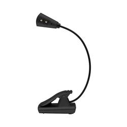 Ultrabrite 2 Led Clipanywhere Booklight Black