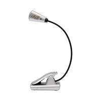 UltraBrite - 2-LED ClipAnywhere Booklight - Silver - Front_Zoom