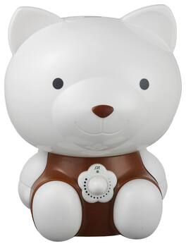 SPT - Cute Animal Series 0.5 Gal. Cool Mist Ultrasonic Humidifier - White/Brown