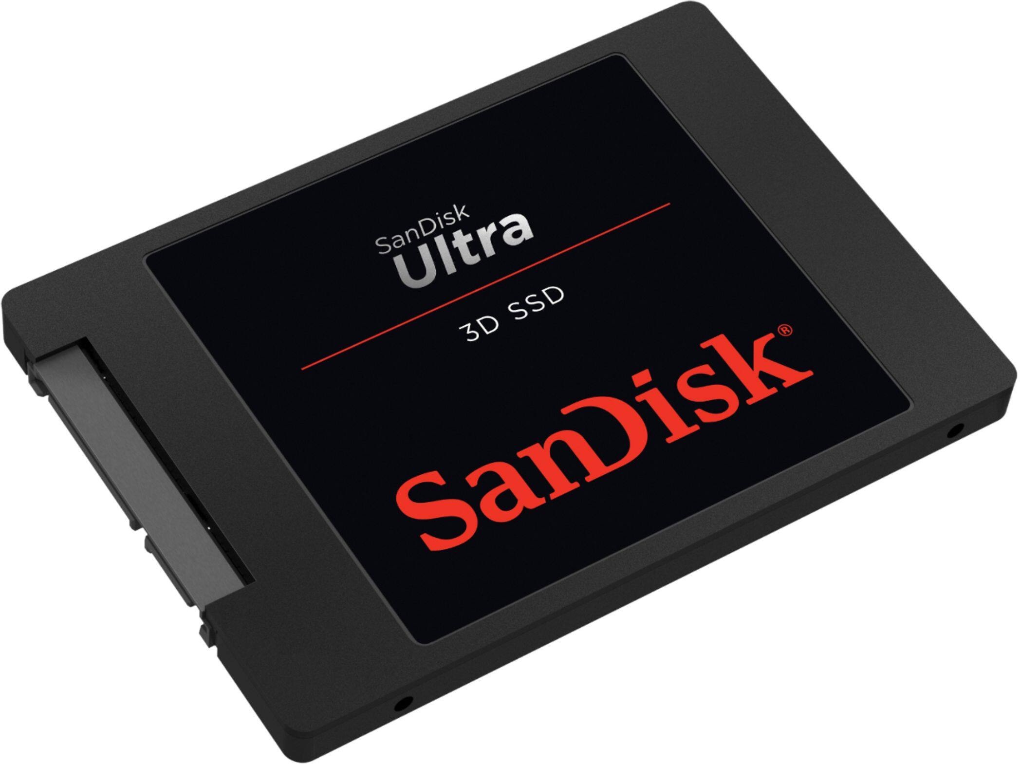 Alt View 12. SanDisk - Ultra 250GB Internal SATA Solid State Drive - Black.