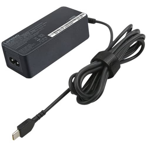 Alt View 12. Lenovo - Power Adapter for Tablet 10, ThinkPad 11, 11e Chromebook, Thinkpad 13, 13 Chromebook, ThinkPad A275, A285 and A475 - Black.