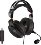 Front Zoom. Turtle Beach - Elite Pro PC Edition Wired DTS 7.1-Channel Surround Sound Gaming Headset - Black/Orange.