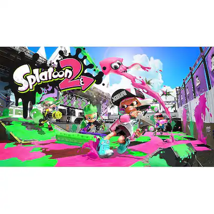 Front. Nintendo - Splatoon 2. - E10+ (Everyone 10+)