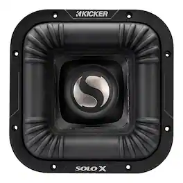 KICKER - SoloX L7X 8 Inch 1 Ohm Subwoofer - Black