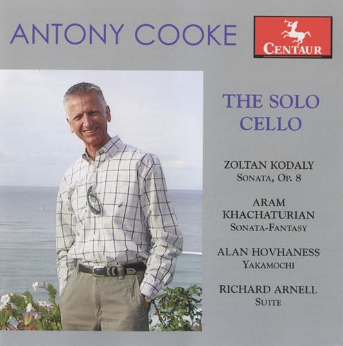 Antony Cooke - Solo Cello  - COMPACT DISCS