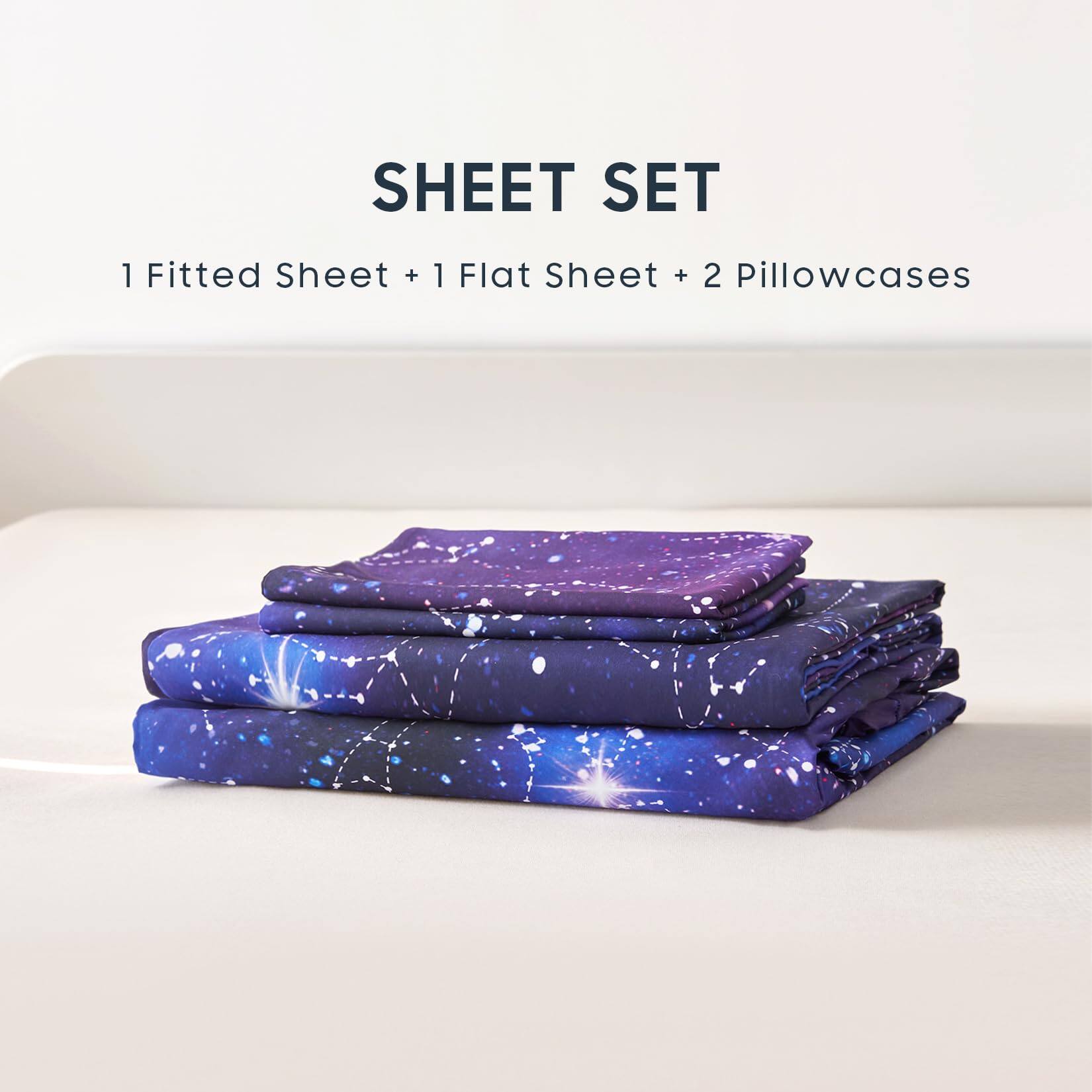 SHEET SET  
1 Fitted Sheet + 1 Flat Sheet + 2 Pillowcases