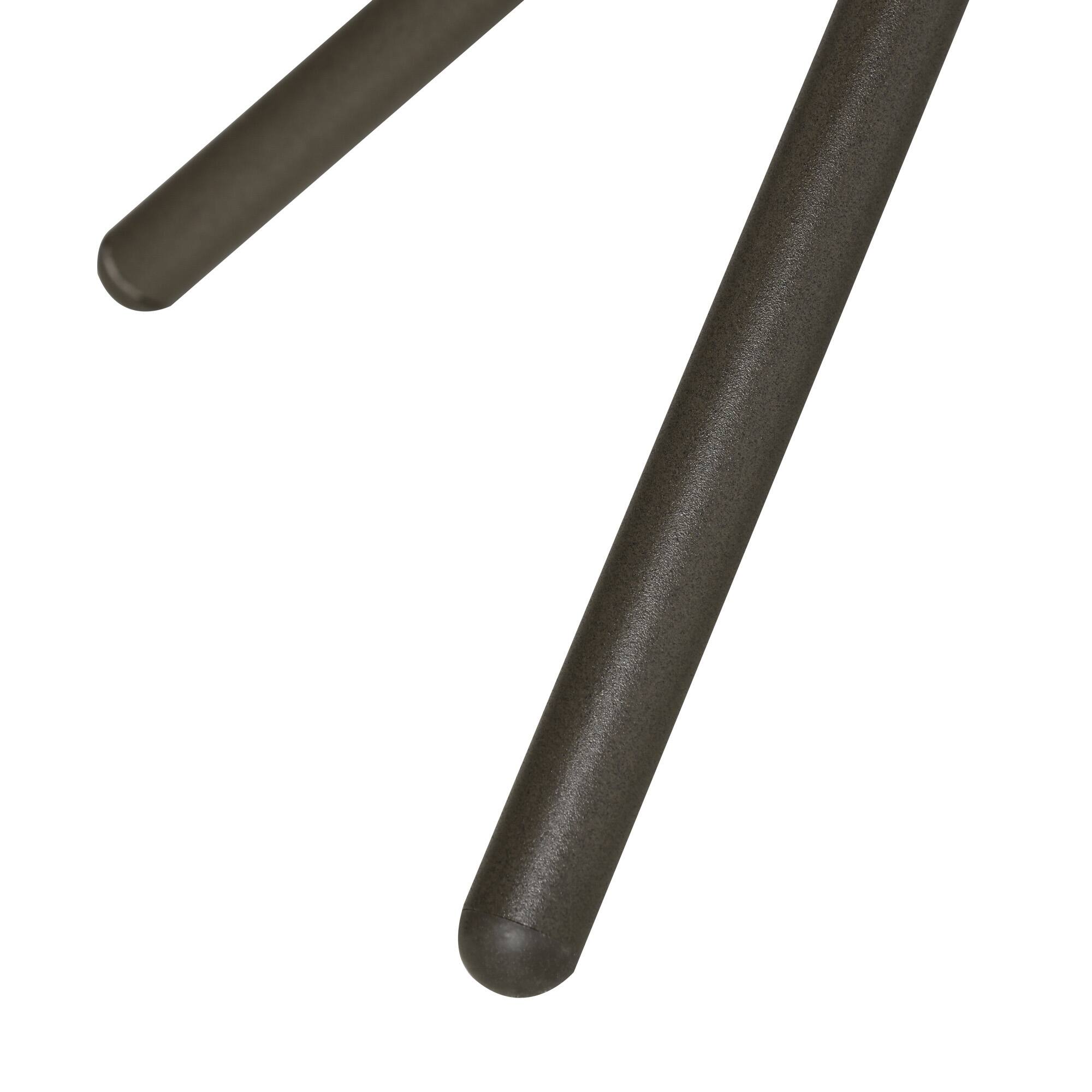 Alt View 7. Outsunny - 3-Piece Outdoor Gliders Set Bistro Set with Steel Frame, Tempered Glass Top Table for Patio, Garden, Backyard, Lawn - Cream White.