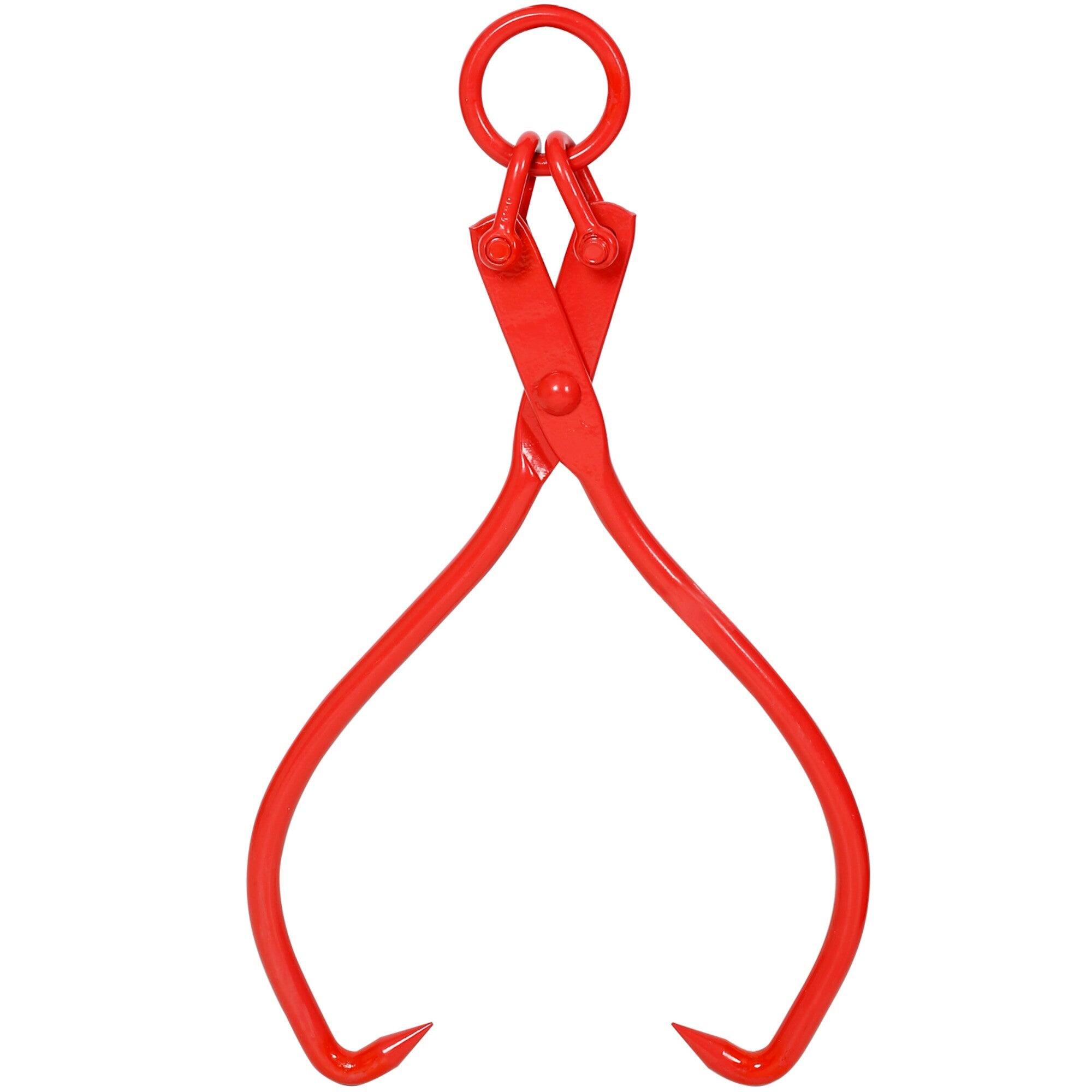 Alt View 1. Boyel Living - 25 in Red Steel Wood Lifting Clamp with Ring Sliding Pliers.