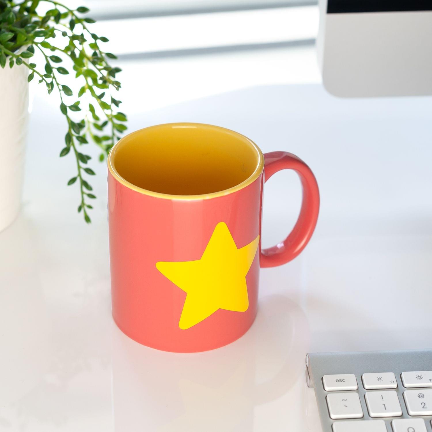 Alt View 3. Surreal Entertainment - Steven Universe Star Ceramic Special Edition Collectors Mug - Red.