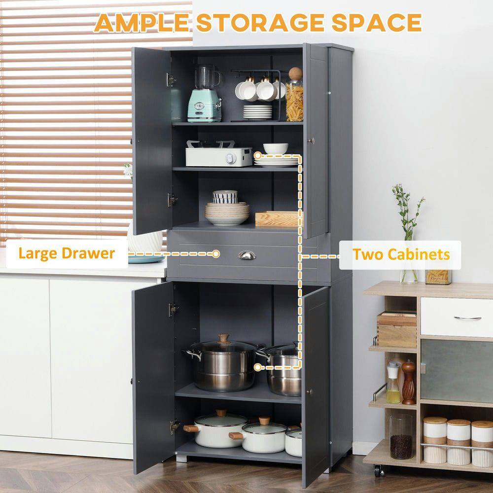 AMPLE STORAGE SPACE

Large Drawer

Two Cabinets