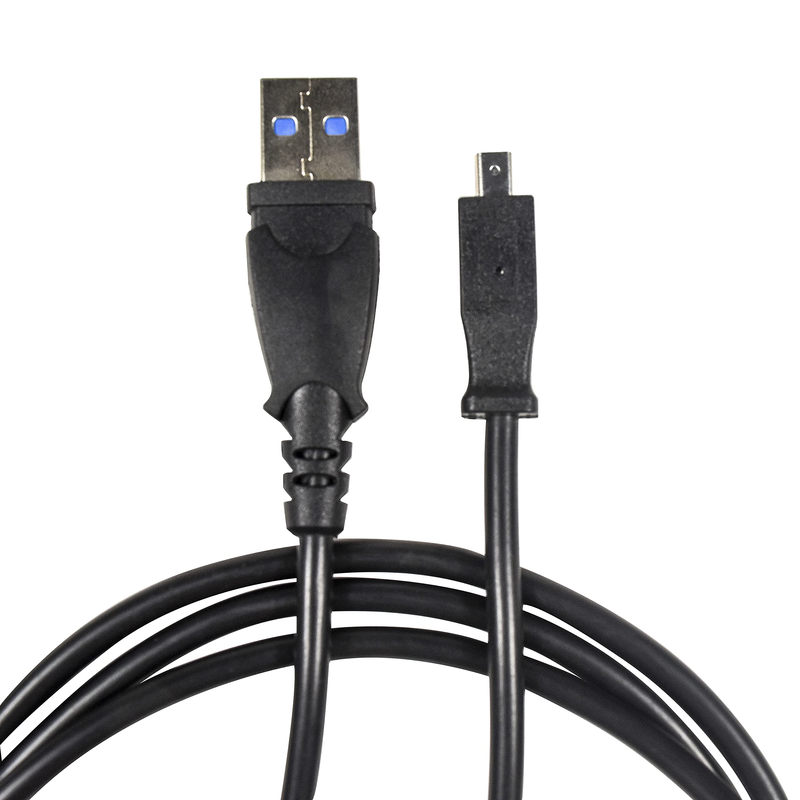 Alt View 2. HQRP - USB Cable for Kodak EASYSHARE Z812 is, Z8612 is, Z885, Z915, Z980, C330, C340, C360, C433, C503, C513 Digital Camera.