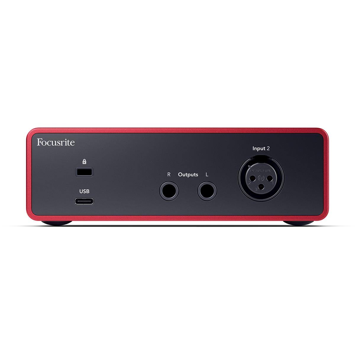 Focusrite Input 2 A R Outputs L MET OTt USB
