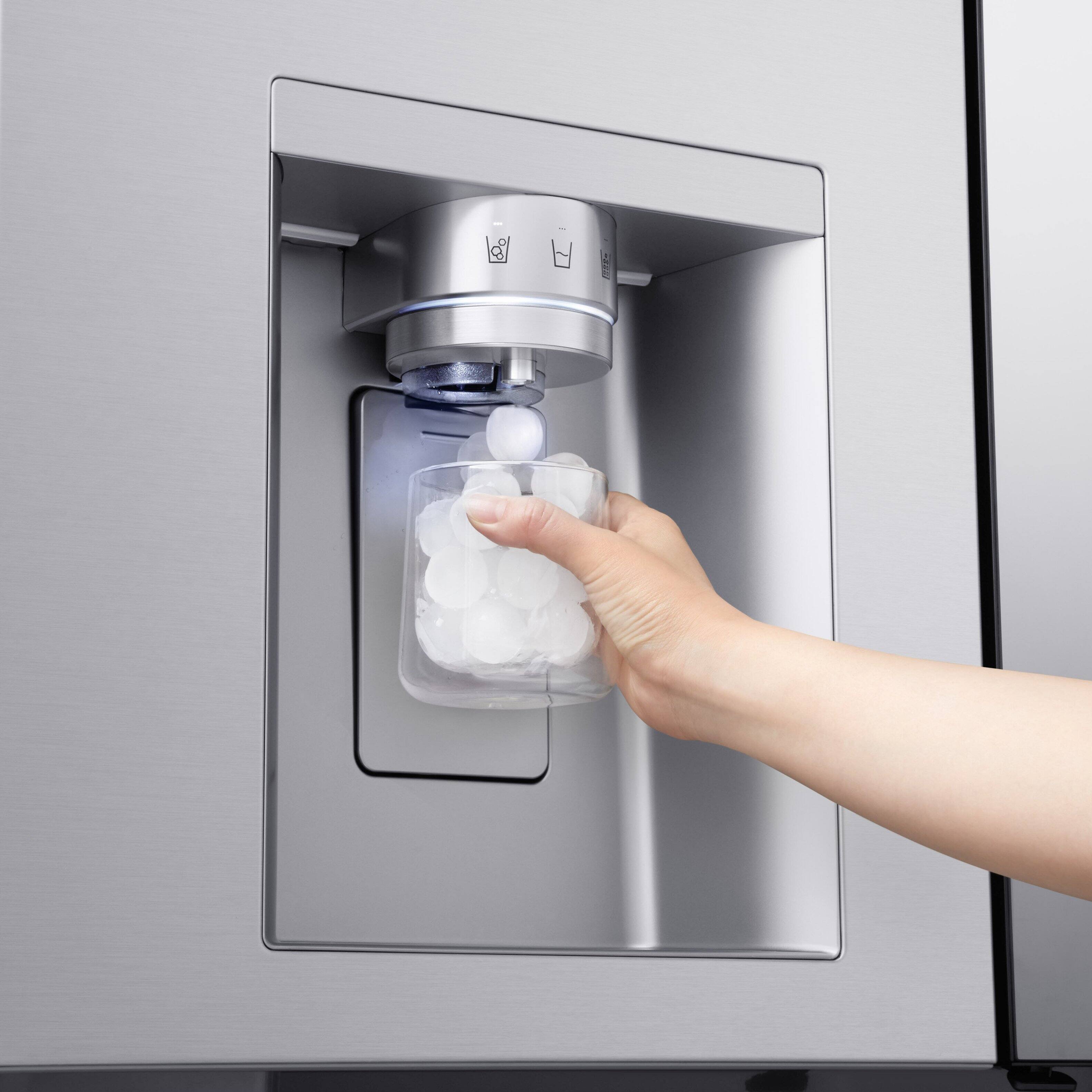 Alt View 21. LG - Standard-Depth MAX 28.6 Cu. Ft. French Door-in-Door Smart Refrigerator with Mini Craft Ice - PrintProof Stainless Steel.