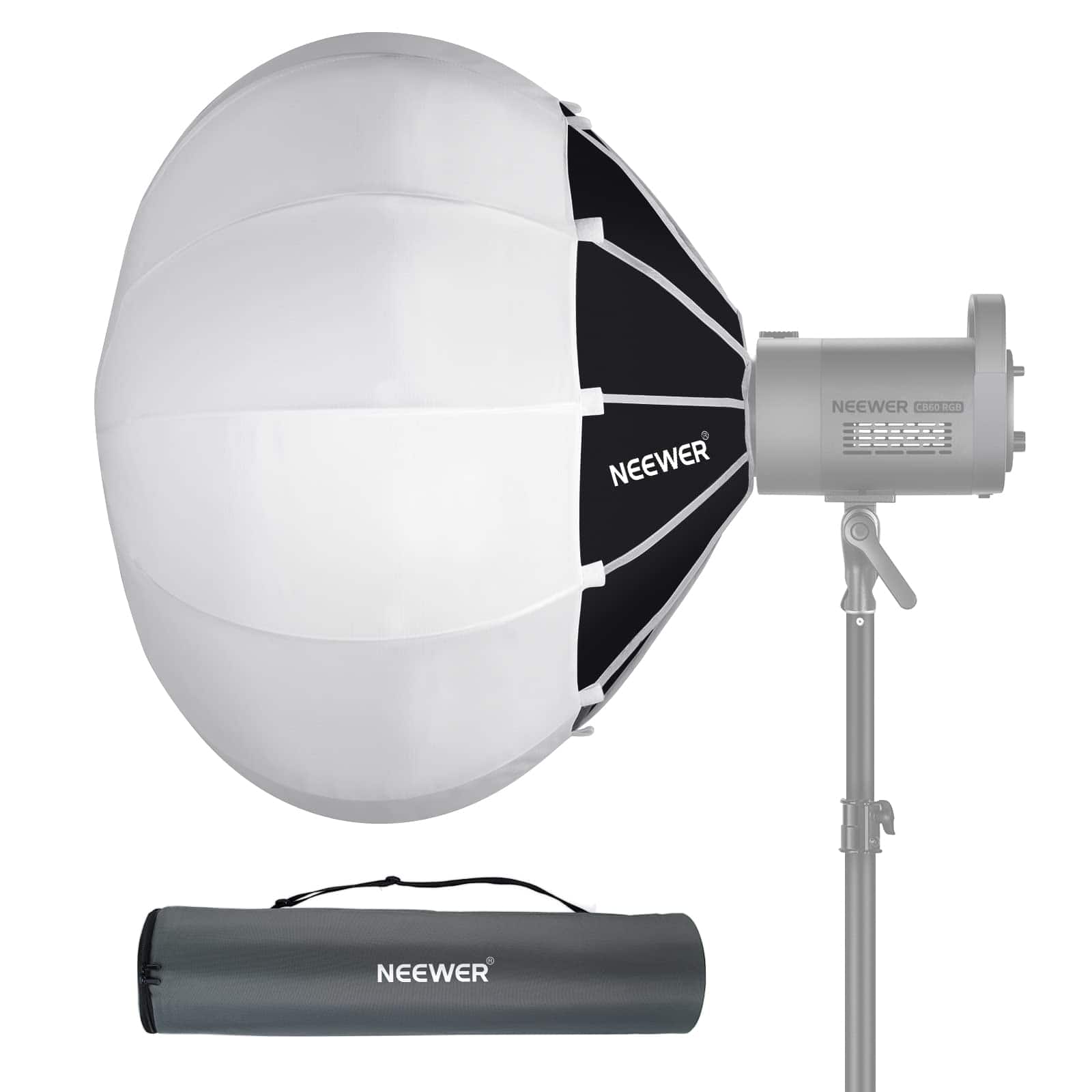 Neewer - 26" One-Step Quick Release Lantern Softbox, Bowens Mount, NS65L