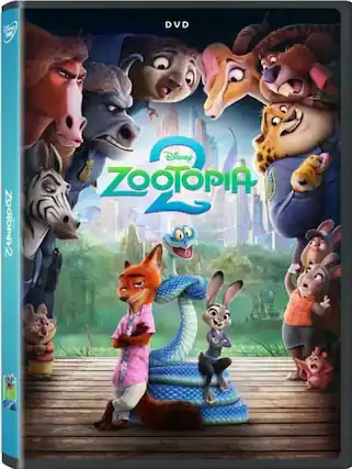 Front. Zootopia 2 - DVD.