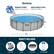 Bestway PRISMATIC STONETM
Realistic inner liner print
WATER CAPACITY (90%)
6,092 GAL. (23,062 L)
48 in.
18 ft.
WHAT'S INCLUDED
FILTER PUMP
LADDER
POOL COVER
FILTER CARTRIDGE
