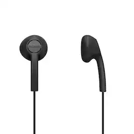 Koss - KE5 Wired In-Ear Earbuds 3.5mm Connector - Black