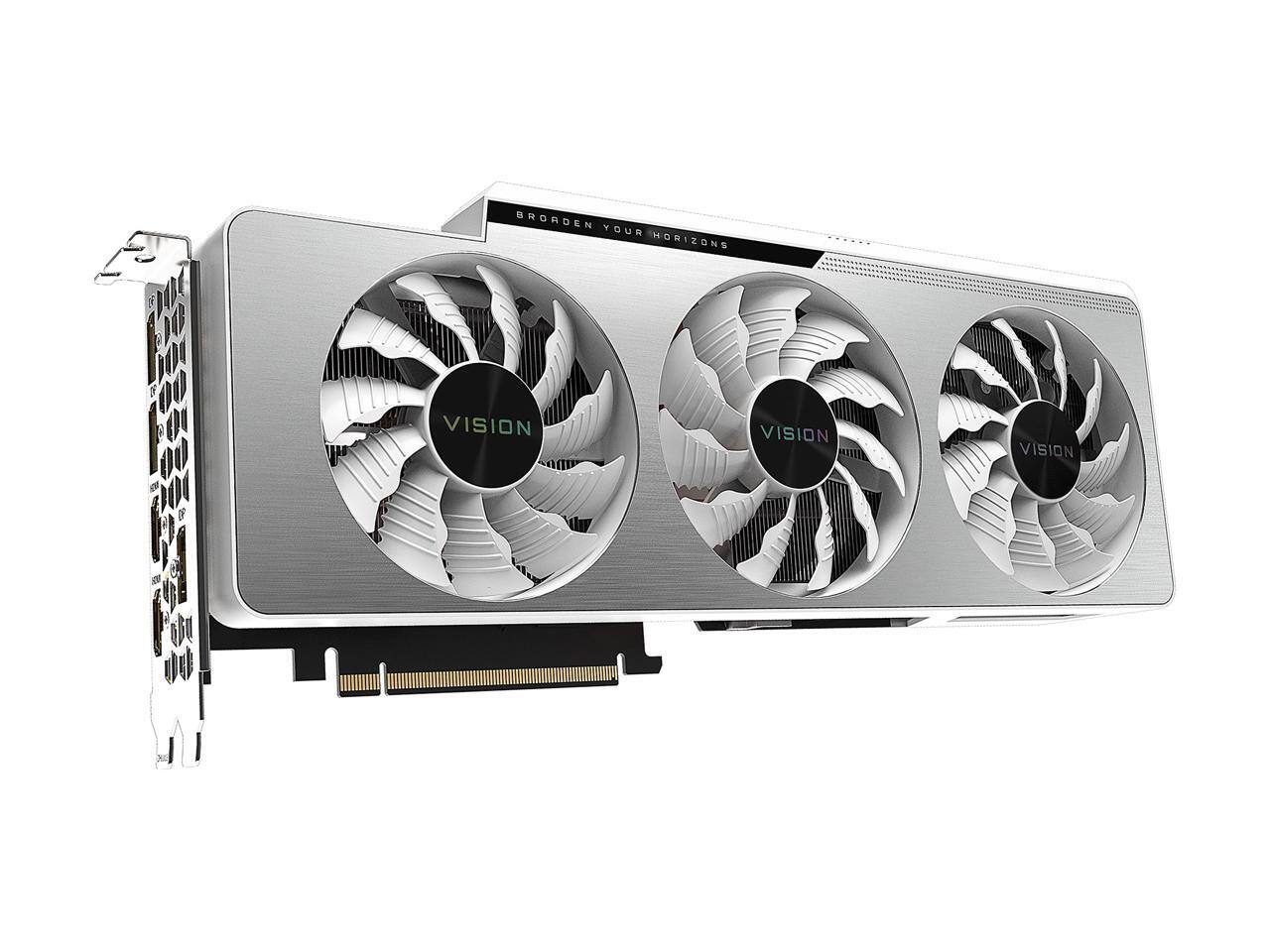 GIGABYTE RTX3080 VISION OC 10G 中古 GIGABYTE GeForce RTX 3080 VISION OC 10GB Video Card, GV