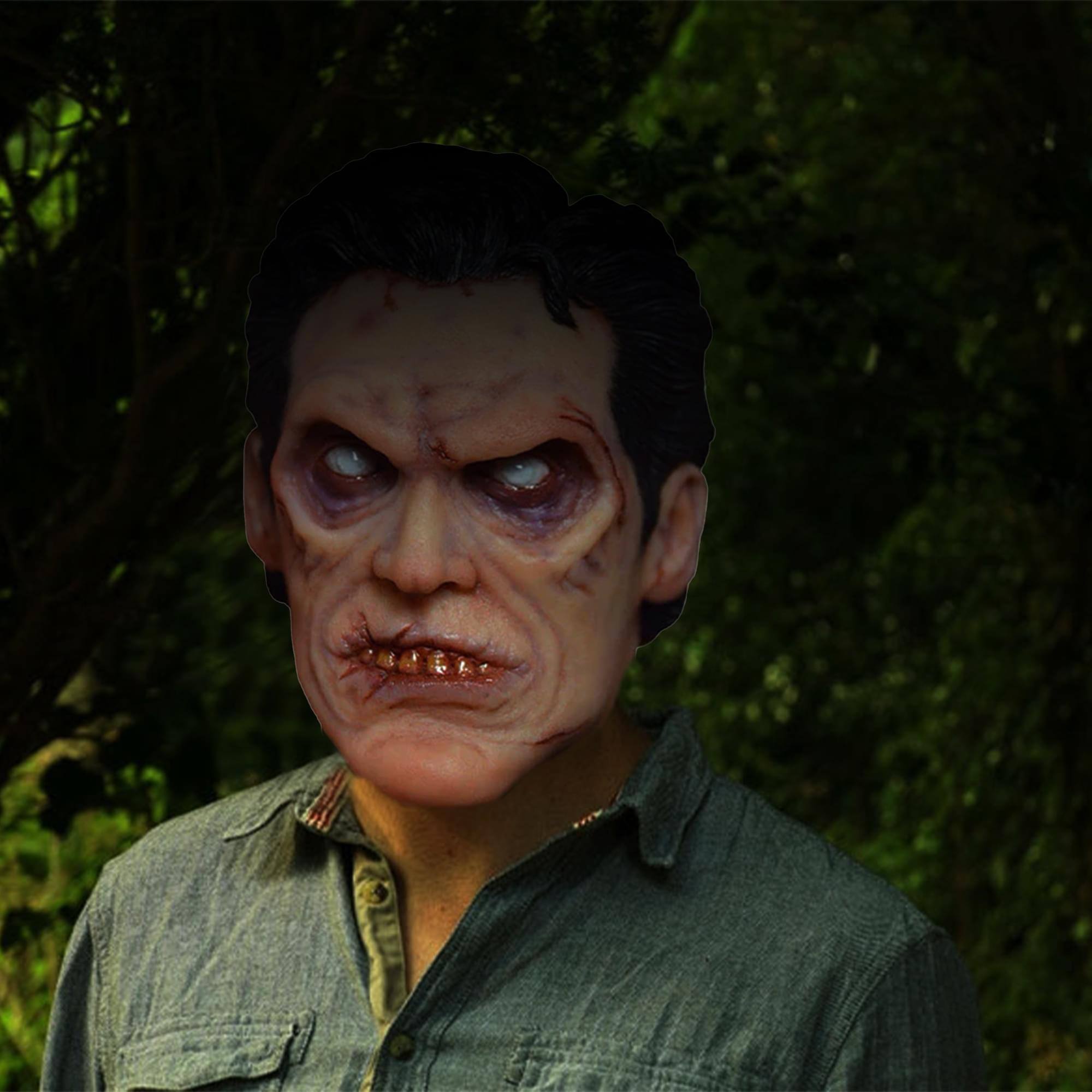 Alt View 1. Trick or Treat Studios - Evil Dead 2 Ash Sculpted Magnet - Brown.