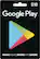 Front. Google Play - $10 Gift Card - Black.