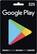 Front. Google Play - $25 Gift Card - Black.