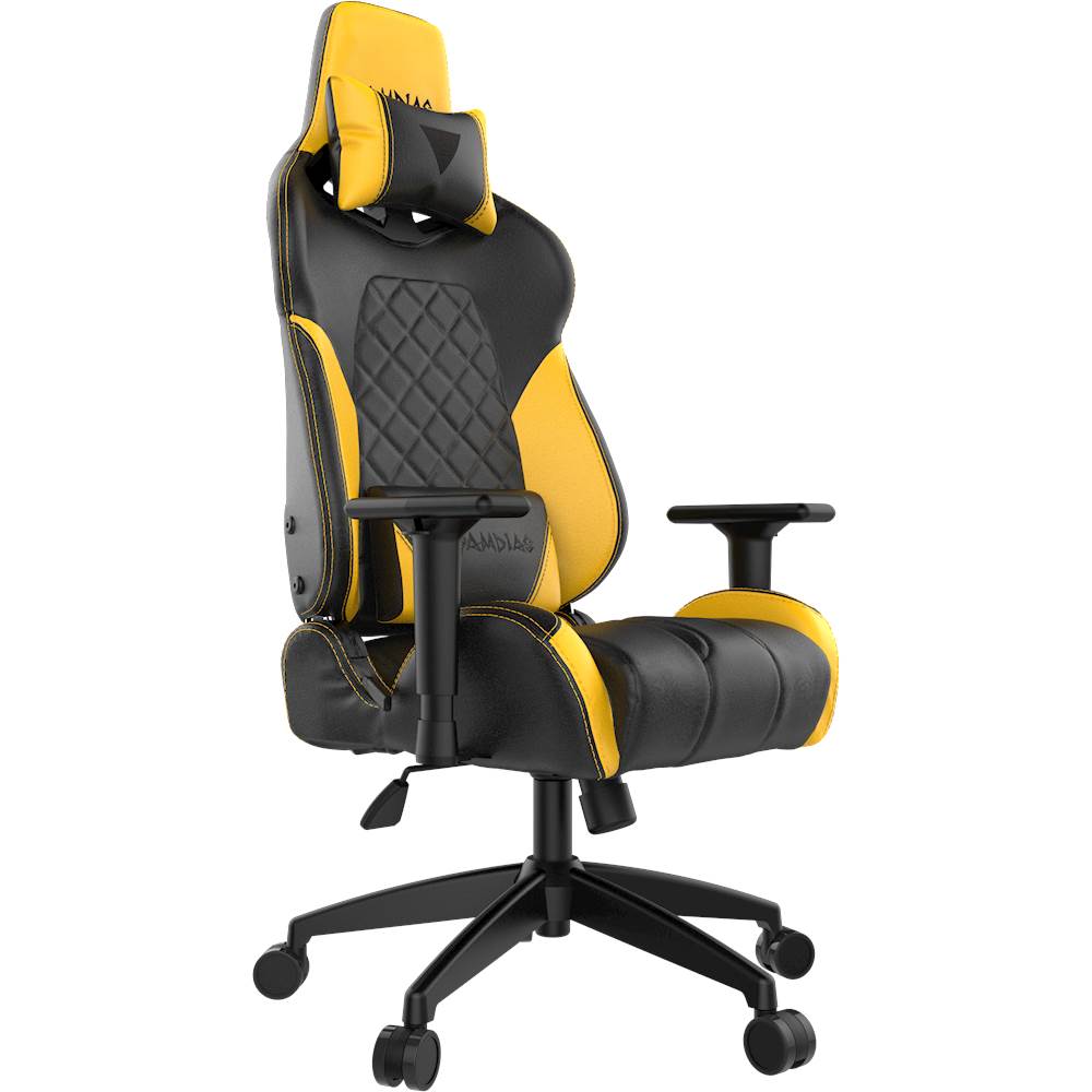 Best Buy GAMDIAS Achilles E1 Gaming Chair Yellow GD ACHILLESE1LBY