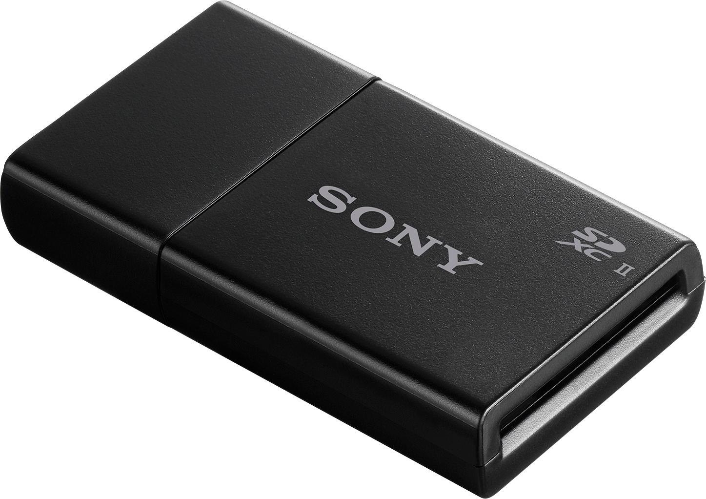 Historiker Bliv overrasket Land Sony UHS-II SD USB 3.1 Gen 1 Memory Card Reader Black MRWS1/T - Best Buy