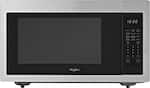 Whirlpool - 1.6 Cu. Ft. Full-Size Microwave - Stainless steel - Front_Standard