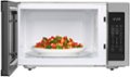 Alt View Zoom 1. Whirlpool - 1.6 Cu. Ft. Full-Size Microwave - Stainless Steel.