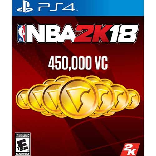  NBA 2K18 - 450,000 VC - PlayStation 4 [Digital]