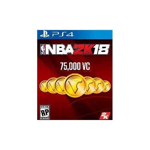  NBA 2K18 - 75,000 VC - PlayStation 4 [Digital]