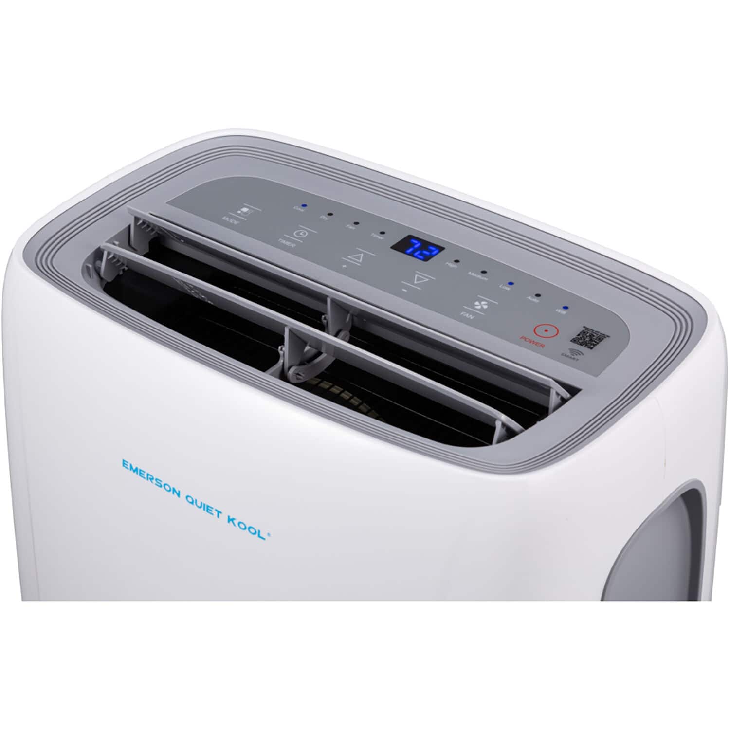 Alt View 18. Emerson Quiet Kool - 550 Sq. Ft. 14,000 BUT Portable Air Conditioner - White.