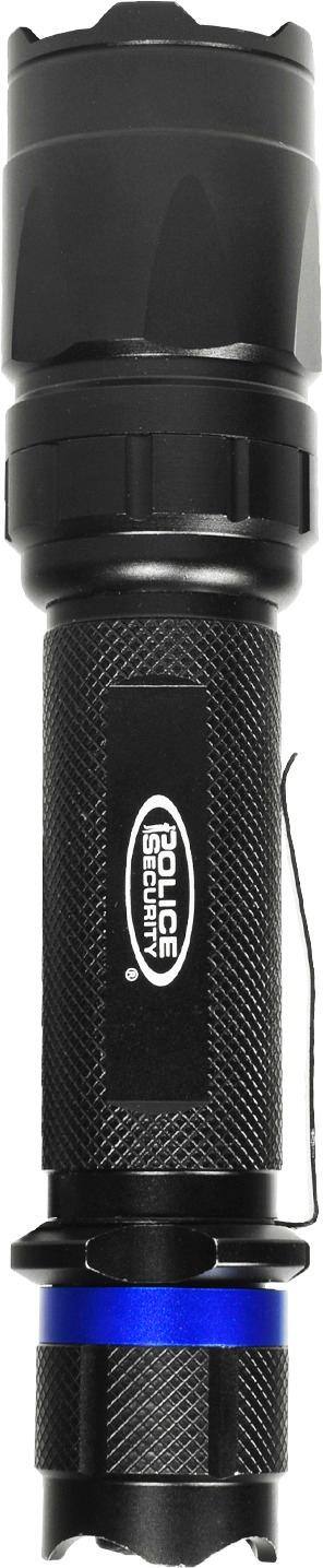 Alt View 11. Police Security - Trac Tact 2AA with 395 NM UV, Black 350L - Black.