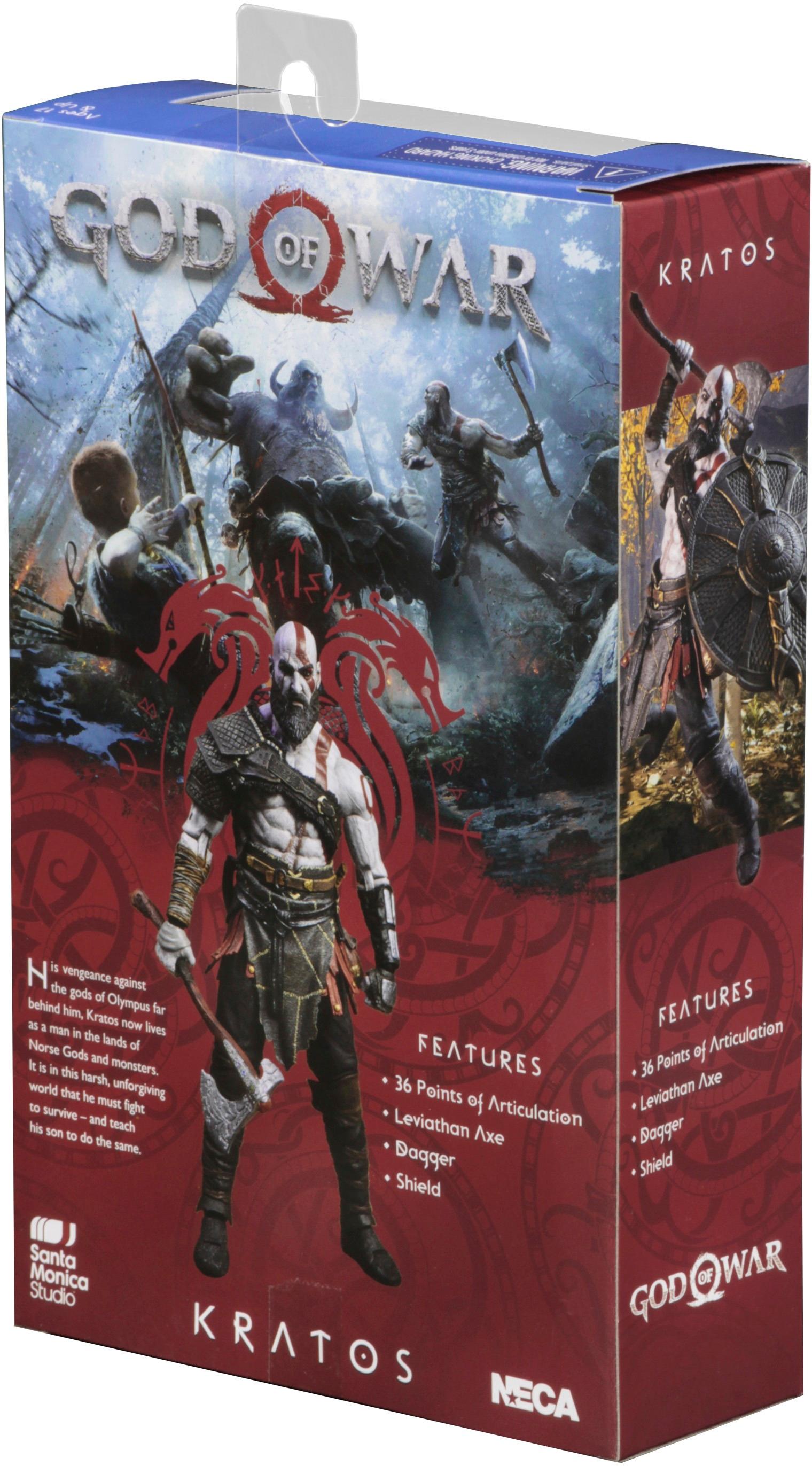  NECA God of War (2018) - 7 Scale Action Figure - Kratos : Toys  & Games