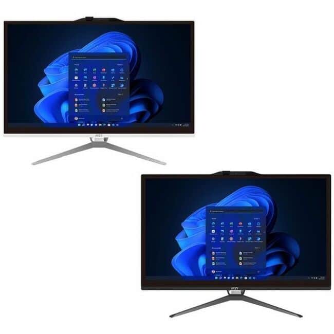 MSI - Pro Pro AP222T -004US All-in-One PC- 22" display with touchscreen - Intel Core i5 Gen i5-13400 - 8 GB - 500 GB SSD - Black