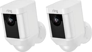 Ring - Spotlight Cam Wire-free 2-Pack - White - Front_Zoom