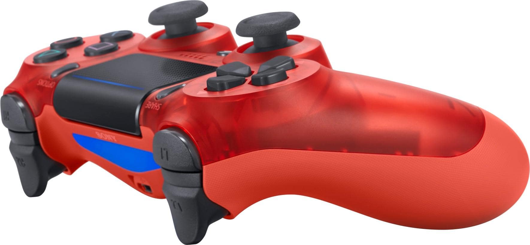 Alt View 11. Sony - DualShock 4 Wireless Controller for PlayStation 4 - Red Crystal.