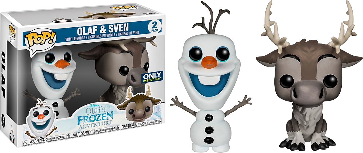 Horn garn flaske Best Buy: Funko POP Disney: Frozen IIPK Olaf and Sven Multi 24714
