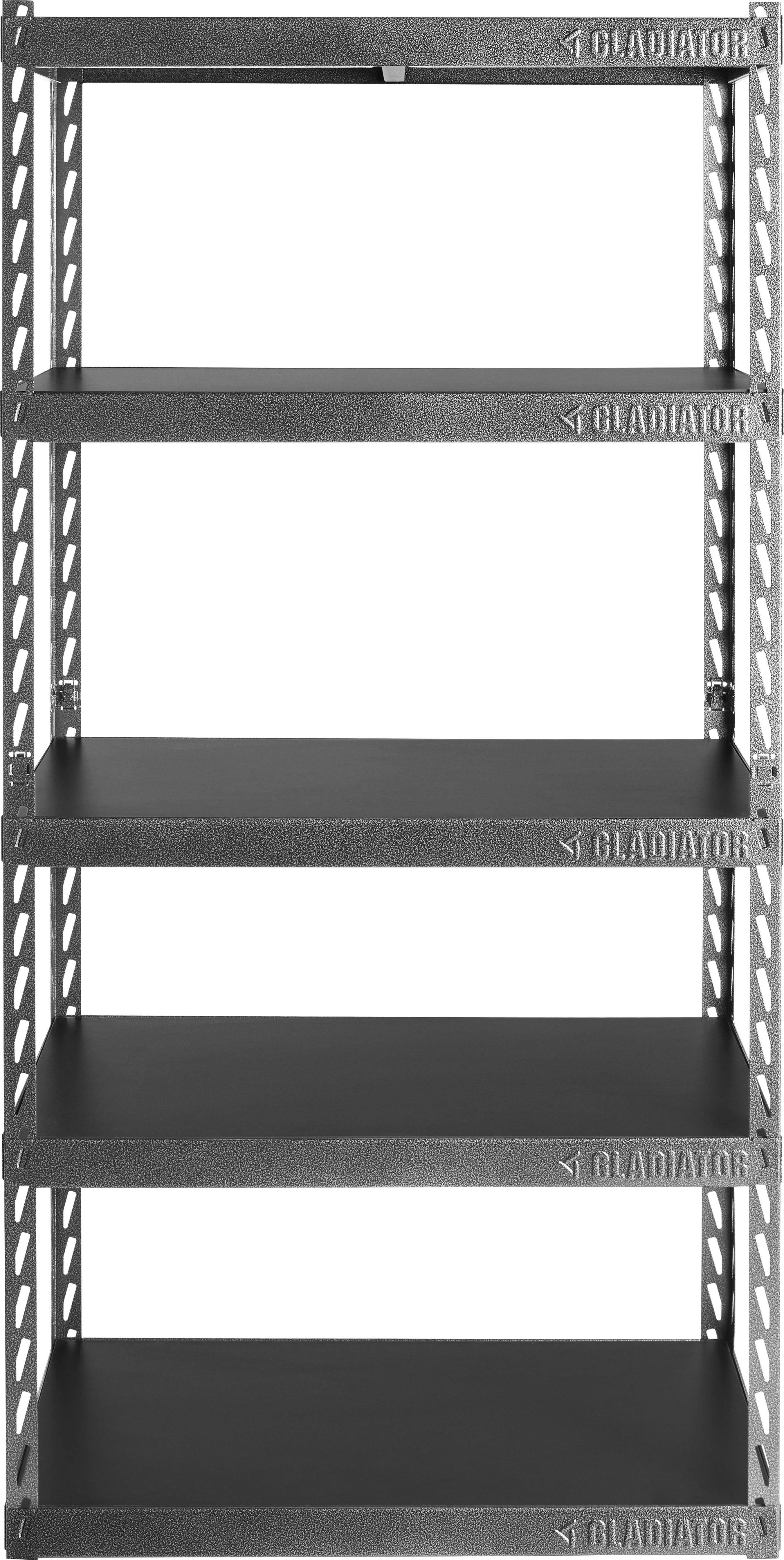 Front. Gladiator - EZ Connect 36" Rack - Hammered Granite.