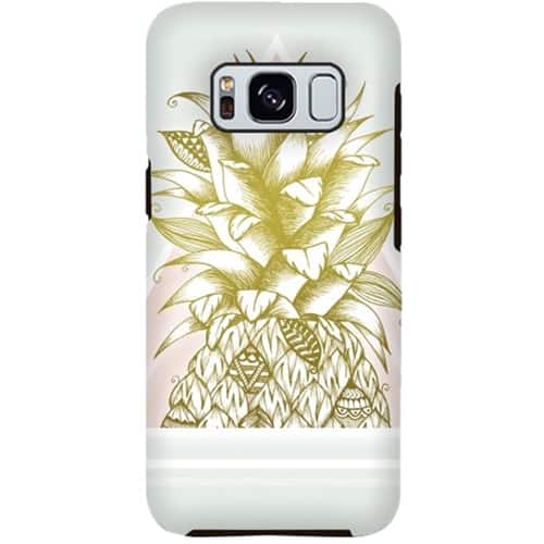 ArtsCase - StrongFit Designers Case for Samsung Galaxy S8 - Yellow/white/pink - Larger Front