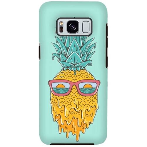 ArtsCase - StrongFit Designers Case for Samsung Galaxy S8+ - Yellow/pink/green - Larger Front
